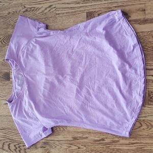 (M) Kirkland Signature Solid Color Pastel Textured Classic Fit T-Shirt Casual